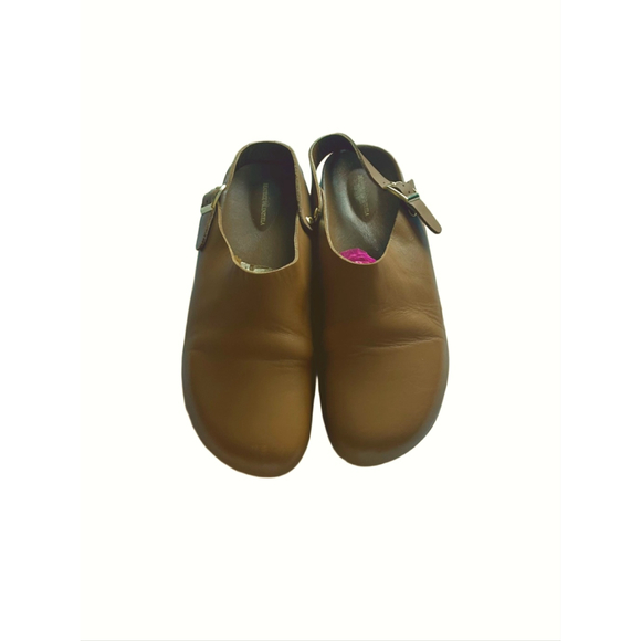 Beatrice Valenzuela Cajeta Clogs – Musk Brown Leather – Women’s Size 10 - Picture 3 of 10